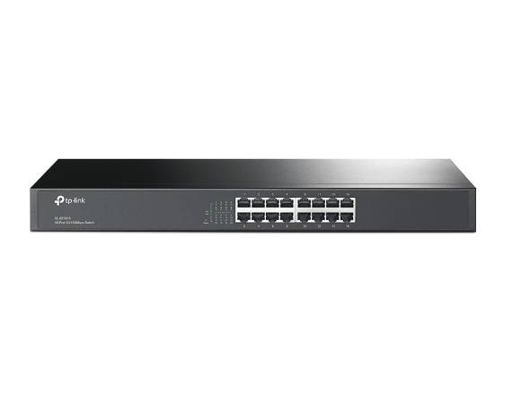 Imagen 1 del producto “Switch de 16 puertos 10/100Mbps para montaje en rack - ”