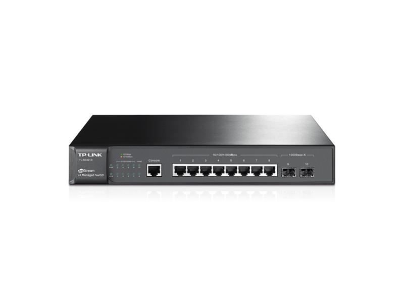 Imagen 1 del producto “Switch Administrable TP-LINK - Negro, 10/100/1000Mbps, 8ptos, SG3210 ”