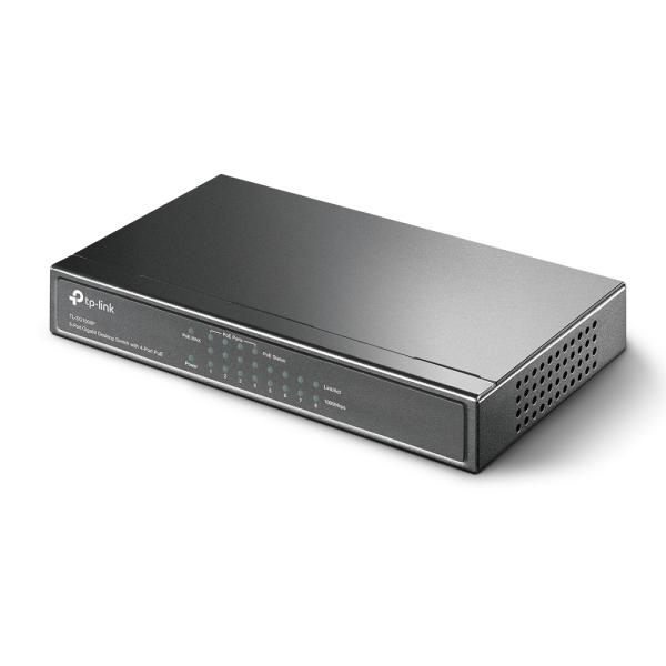 Imagen 1 del producto “Switch PoE TP-LINK TL-SG1008P - Gris, 53 W ”