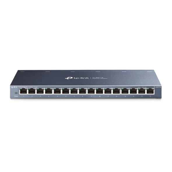 Imagen 1 del producto “Switch GIGABIT TP-LINK TL-SG116 - Negro, 10 W, 16 puertos ”
