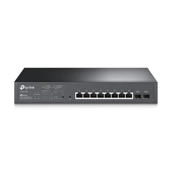 Imagen 1 del producto “Switch TP-LINK SG2210MP - administrable OMADA POE de 8 puertos 10/100/1000 Mbps 802.3at / af POE+ y 2 Gigabit SFP ”