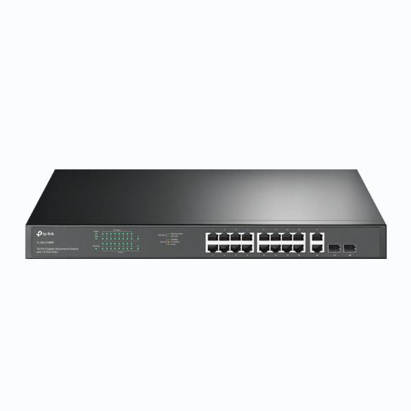 Imagen 1 del producto “Switch no Administrable TP-LINK TL-SG1218MP - Negro, 16 puertos ”