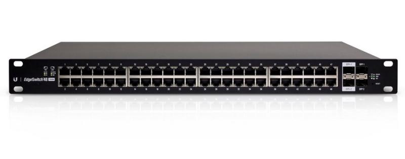 Imagen 1 del producto “Switch UBIQUITI ES-48-500W - Negro, 500 W, 48 puertos ”