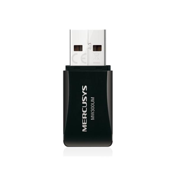 Imagen 1 del producto “ADAP. MINI USB INALÁMBRICO DE 300MBPS MERCUSYS MW300UM PARA CONECTAR MÁS DISPOSITIVOS DE MANERA CONFIABLE - ”