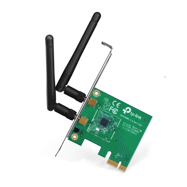 Imagen 1 del producto “Tarjeta de Red PCI Express TP-LINK TL-WN881ND - Verde, 300 Mbit/s ”