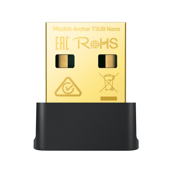 Imagen 1 del producto “ADAPTADOR WIFI USB BLUETOOTH 4.2 TP-LINK ARCHER T2UB NANO DOBLE BANDA DE ALTA VELOCIDAD - ”
