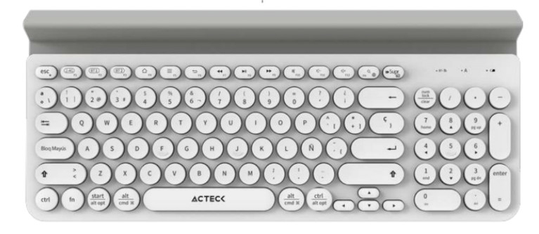 Imagen 1 del producto “Teclado Inalámbrico Conexión Dual 2.4hz/Bluetooth  Inspire Comp TI695 Elite Series - ”