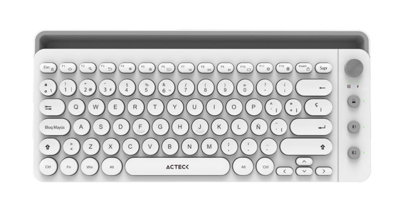 Imagen 1 del producto “Teclado Inalámbrico Conexión Dual 2.4hz/Bluetooth  Uny Comp TI685 Elite Series - ”