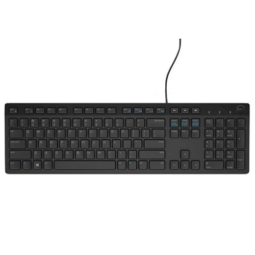 Imagen 1 del producto “Teclado DELL KB216 (Inglés) - USB, Negro, PC/server, Alámbrico ”