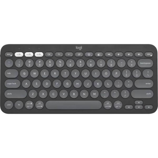 Imagen 1 del producto “Teclado Logitech PEBBLE KEYS 2 K380s 920-011783 - ”