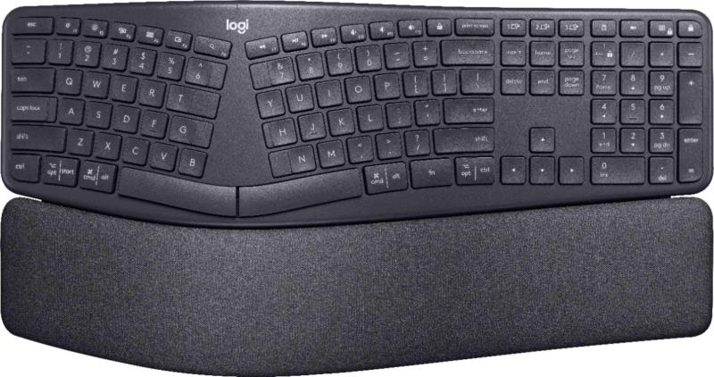 Imagen 1 del producto “Teclado LOGITECH ERGO K860 - Bluetooth, Negro, Inalámbrico ”
