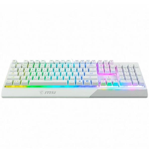 Imagen 1 del producto “Teclado Gamer  MSI VIGOR GK30 WHITE - Blanco ”