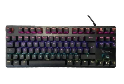 Imagen 1 del producto “Teclado Gamer 60  Alámbrico Xzeal. XZKX020B - ”