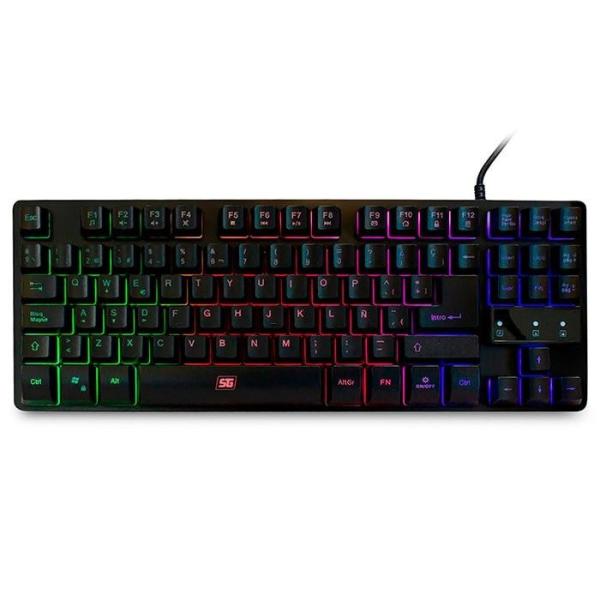 Imagen 1 del producto “Teclado Iluminado RGB Gamer VORAGO KB-503 USB Anti ghosting - ”