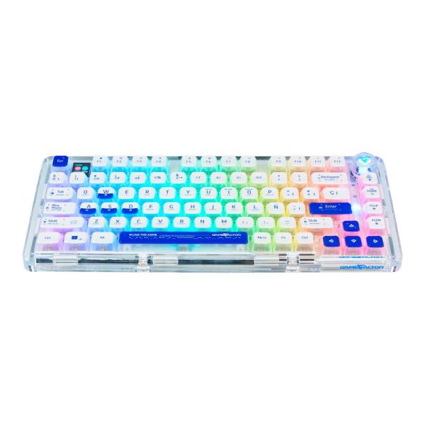 Imagen 1 del producto “Teclado Vorago GAME FACTOR KBG800 Teclado Gasket personalizable - formato 75  con RGB configurable ”