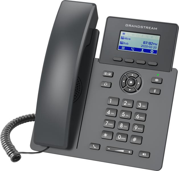 Imagen 1 del producto “Teléfono IP de 2 líneas con 2 cuentas SIP - conferencia de 5 vías, Ethernet Sin Poe pero SI incluye su fuente de alimentación ”