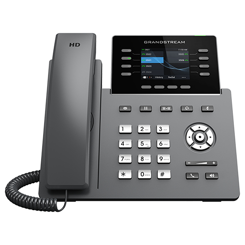Imagen 1 del producto “Teléfono IP Profesional Carrier de 8 líneas con 6 cuentas SIP - WiFi, Bluetooth, GDMS, Gigabit con Poe ”