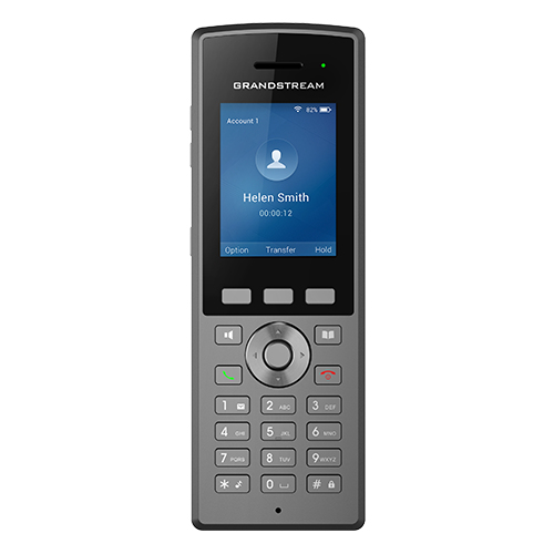 Imagen 1 del producto “Teléfono IP Wifi inalámbrico - portátil de 2 líneas con 2 cuentas SIP, Bluetooth, micro USB y conector 3.5 mm ”