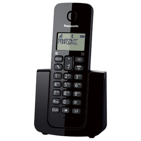 Imagen 1 del producto “PANASONIC Telefono Inalambrico - Pantalla de 1.4, Alarma, Stand by, ECO, DECT, negro ”