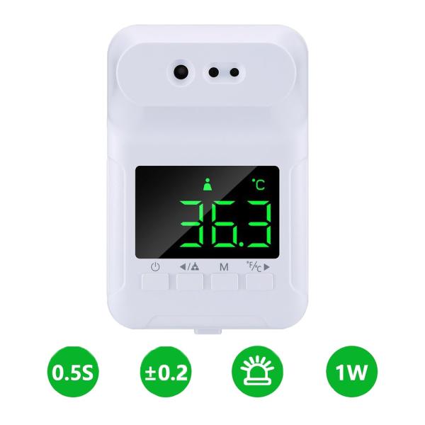 Imagen 1 del producto “Termómetro de Pared KSA modelo K-3S; Incluye cable de carga micro USB. *Garantía de 4 meses* - ”