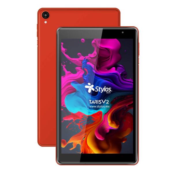 Imagen 1 del producto “Tableta 8 pulgadas 2+32GB Rojo con funda Stylos. STTA81R - ”