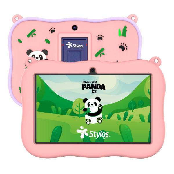 Imagen 1 del producto “Tablet Stylos Panda Kids 7 rosa - ”