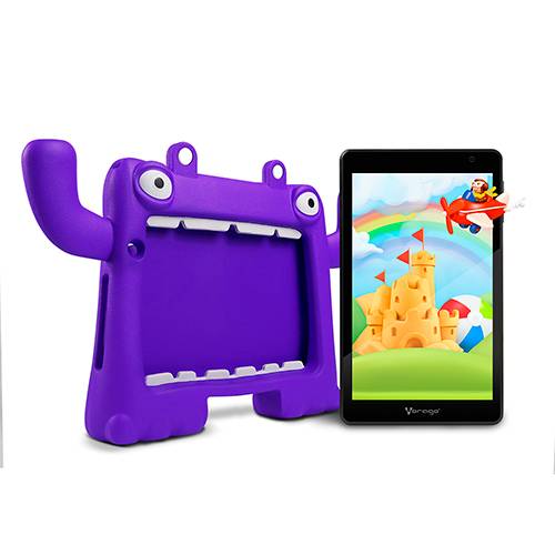 Imagen 1 del producto “TABLET VORAGO PAD-8-KIDS 8 PULGADAS ANDROID 13 QUADCORE 4GB 64GB IPS 2MP 5MP WIFI BT GMS FUNDA MORADA - ”
