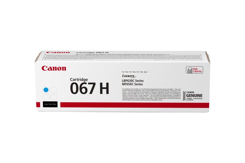Imagen 1 del producto “Tóner Canon 067 H Cyan 5104C001AA - ”