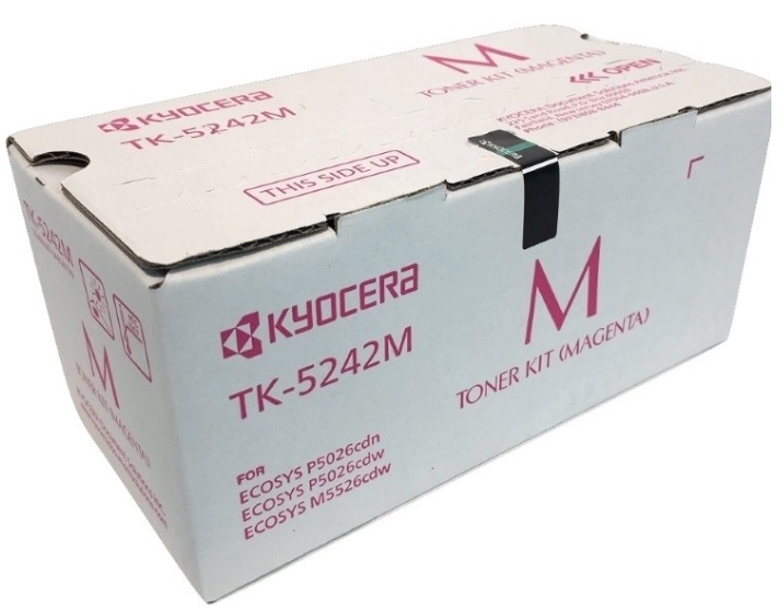Imagen 1 del producto “Toner KYOCERA TK-5242M - 3000 páginas, Magenta, ECOSYS P5026cdw ”