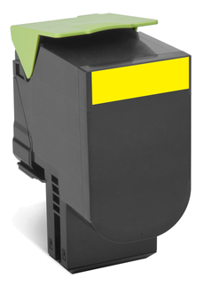 Imagen 1 del producto “Tóner LEXMARK - 1000 páginas, Amarillo, Laser ”