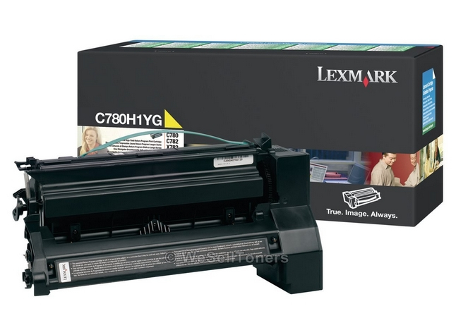 Imagen 1 del producto “Cartucho tóner LEXMARK - 10000 páginas, Amarillo, Laser, Negro ”