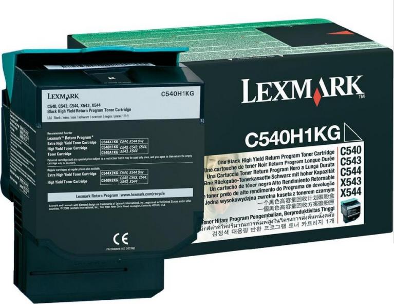 Imagen 1 del producto “Cartucho tóner LEXMARK - 2500 páginas, Negro, Laser ”