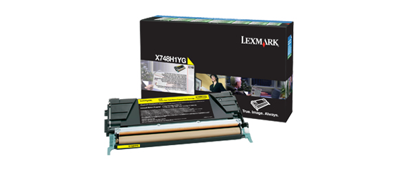 Imagen 1 del producto “Cartucho tóner LEXMARK - 10000 páginas, Amarillo, Laser, Negro ”