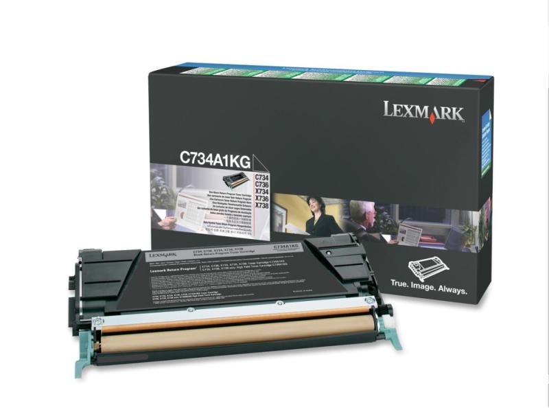 Imagen 1 del producto “Cartucho tóner LEXMARK - 8000 páginas, Negro, Laser, Negro ”