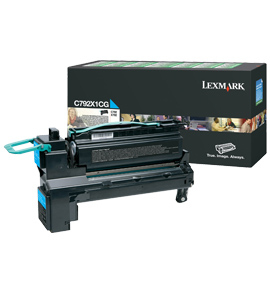 Imagen 1 del producto “Cartucho tóner LEXMARK - 20000 páginas, Cian, Laser, Negro ”
