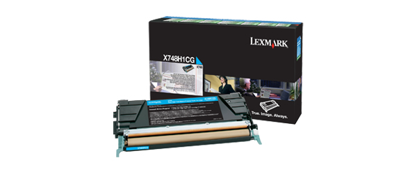 Imagen 1 del producto “Cartucho tóner LEXMARK - 10000 páginas, Cian, Laser, Negro ”