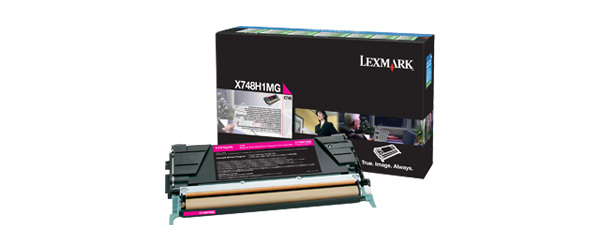 Imagen 1 del producto “Cartucho tóner LEXMARK - 10000 páginas, Magenta, Laser, Negro ”