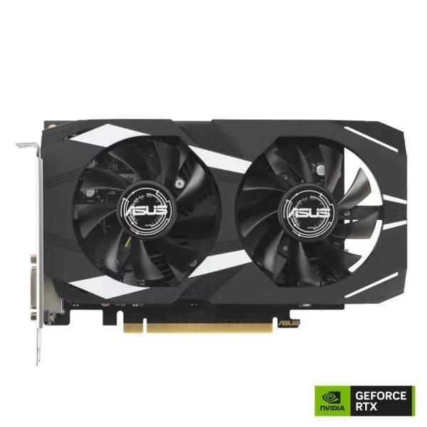 Imagen 1 del producto “Tarjeta de video Asus Dual GeForce RTX 3050 OC Edition - 6GB GDDR6, PCIe 4.0, HDMI 2.1, DisplayPort 1.4a, Tecnología 0dB. ”