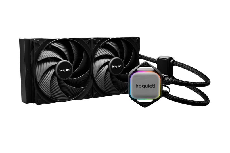 Imagen 1 del producto “ENFRIADOR be quiet! Pure Loop 2 FX 280 mm BW018 es una unidad de refrigeración por agua todo en uno silenciosa y de alto rendimiento - con iluminación ARGB ”