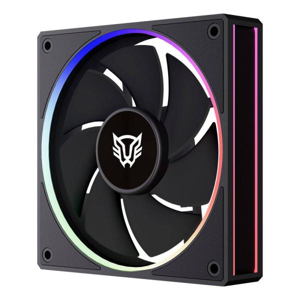 Imagen 1 del producto “Ventilador de 120mm Balam Rush Eolox Bora-R EXB85R Velocidad: 600-1600 Rpm Flujo de aire: 48 CFM - Ruido: 28 dB, 7 Aspas (Inversas), Iluminacion ARGB ”