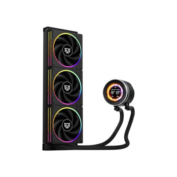 Imagen 1 del producto “Enfriamiento Liquido BAMLAM RUSH HYDROX EXPERT LEVEL HYX40 Sistema de enfriamiento liquido - Display OLED Personalizable RGB ”