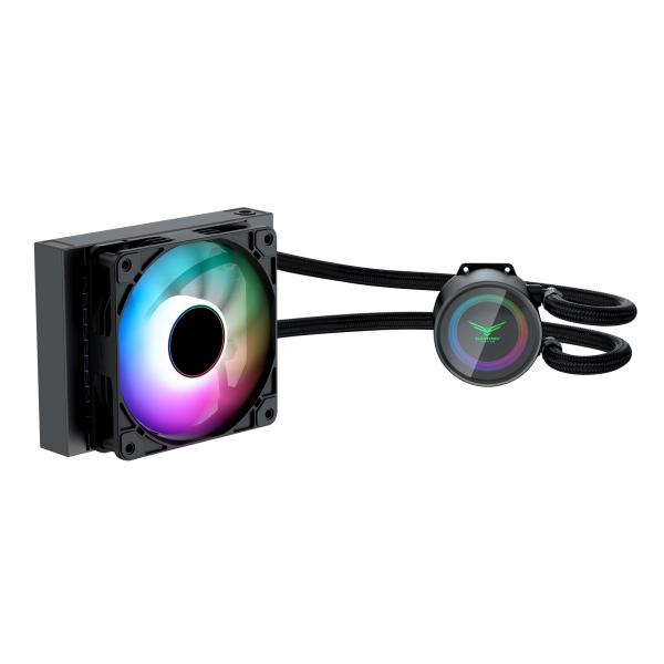 Imagen 1 del producto “Sistema de Enfriamiento Liquido Naceb Technology GLACIAR 120 - Negro, Enfriador, 31 dBa, 80-1800RPM ”