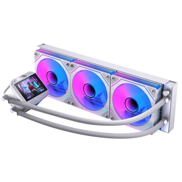 Imagen 1 del producto “NACEB ENFRIAMIENTO LIQUIDO BOREAL 360MM PANTALLA LCD 2.8 PULGADAS  ARGB BLANCO NA-0657B - ”