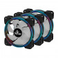 Imagen 1 del producto “YEYIAN KIT ARGB DE VENTILADORES - TIRAS LUZ Y CONTROL TYPHONNN, 3 VENT 120MM, 2 LED ARGB CUSTOMIZABLES, 1 HUB CONTROLADOR  10 CONEXIONES, YCF-3KFS-01 ”
